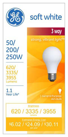 (image for) Bulb 3-Way Soft-White