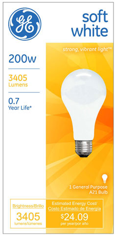 (image for) Light Bulbs: A-Line Residential Soft White