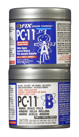 (image for) Epoxy Paste Pc-11 Wht 8 Oz 2pk