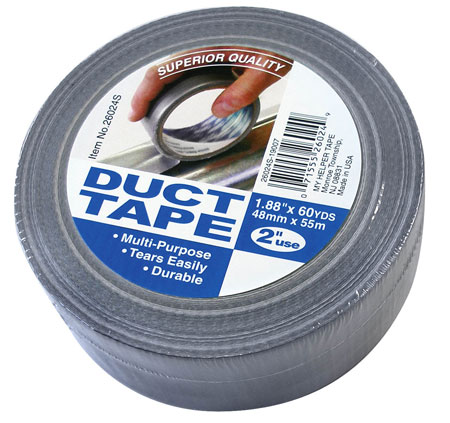 (image for) Duct Tape 2"x 60yd Black
