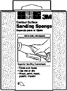 (image for) Sanding Sponge Pad Ex-F/Thin