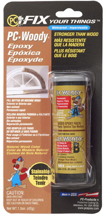 (image for) Epoxy Wood Putty 1.5 Oz Pc