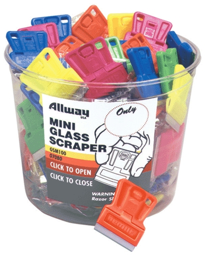 (image for) Glass Scraper Mini 100/Bkt