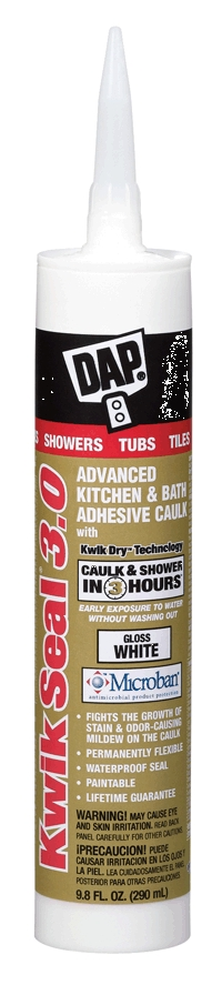 (image for) Caulk Dap 3.0 Kit/Bath White