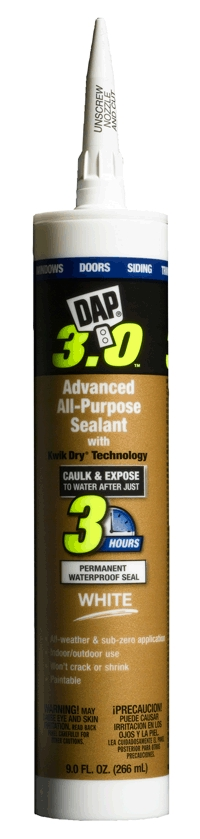 (image for) Caulk Dap 3.0 All-Purp White