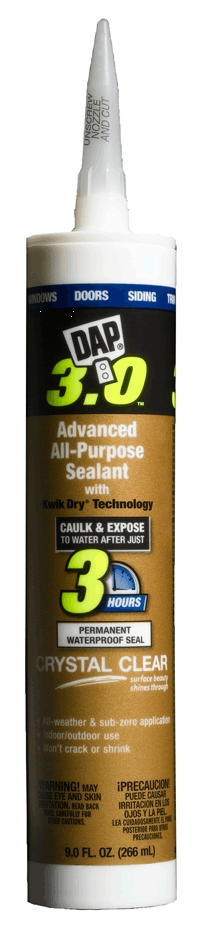 (image for) Caulk Dap 3.0 All-Purp Clear