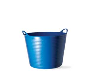(image for) Tub Flexible Poly 3.5gal Blue