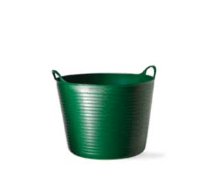(image for) Tub Flexible Poly 3.5gal Green