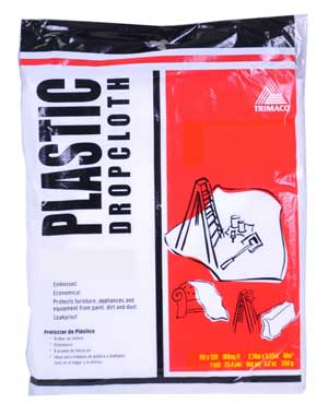 (image for) Drop Cloth 9x12'X.75mil Plasti