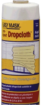 (image for) Drop Cloth 8' Pre-Taped