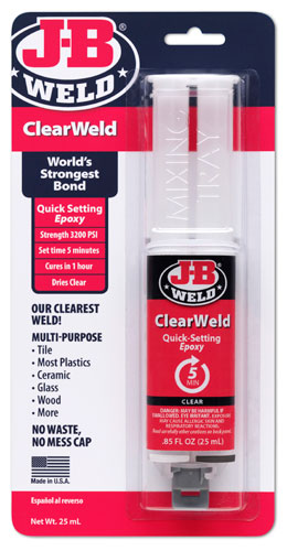 (image for) J-B Weld Clear Weld