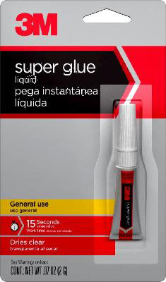(image for) Super Glue 3m Liquid .07oz 1pk