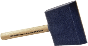 (image for) Paint Brush 1" Poly Jen Foam