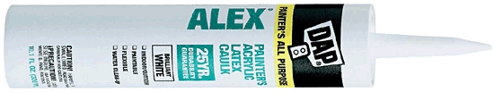 (image for) Caulk Alex 10.1 Oz Wh Paintrs