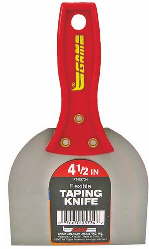 (image for) Taping Knife 4.5" Flex Red Hdl