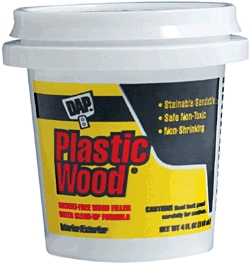 (image for) Plastic Wood 4 Oz Latex Red