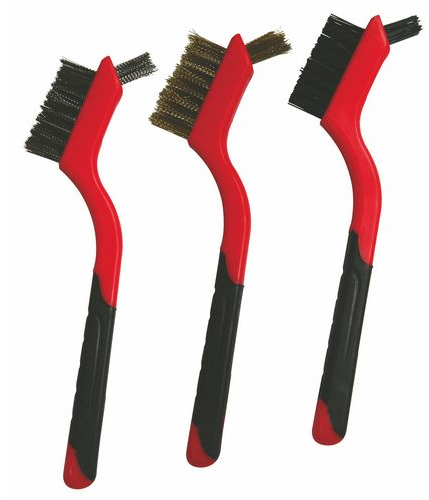 (image for) Wire Brush Mini 3pc Asst Brstl