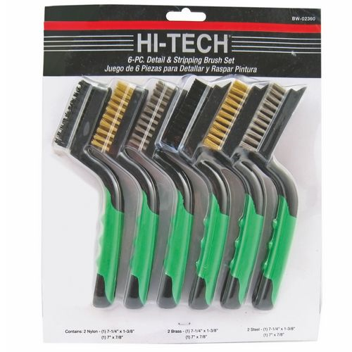 (image for) Wire Brush 6pc Mini Asst Brstl