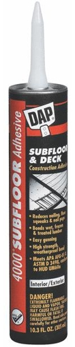(image for) Adhesives: Subfloor, Outdoor