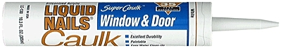 (image for) Caulk Window/Door 10.1 Oz Wht