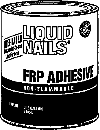(image for) Adhesive Latex Frp 3.5gl