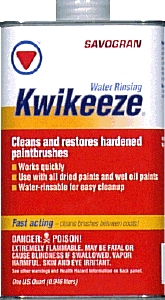 (image for) Brush Cleaners: Paint