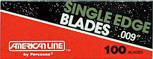 (image for) Razor Blade Sgl-Edge 100/Pk