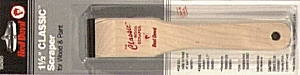 (image for) Scraper Wood 1.5" Dbl-Edge