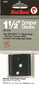 (image for) Scraper Blade 1.5" Wd 2/Cd