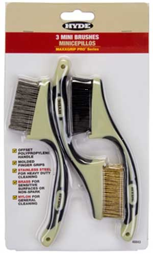 (image for) Wire Brushes Maxx Grip 3 Pack