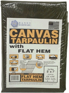 (image for) Tarp Handy 5x7' Canvas