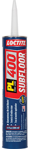 (image for) Adhesive Subfloor 28oz Pl400