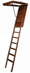 (image for) Attic Ladder 250# Wood Premium