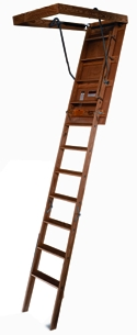 (image for) Folding Stairways; Attic Ladders