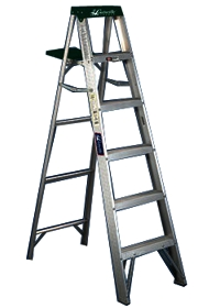 (image for) Stepladder Alum 4' W/Ps Typeii