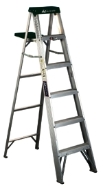 (image for) Stepladder Alum 5' W/Ps Typeii