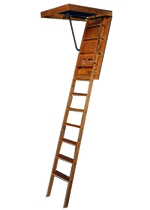 (image for) Folding Stairways: Attic Ladders