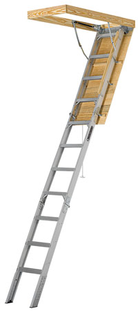 (image for) Folding Stairways: Attic Ladders