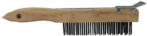 (image for) Wire Brush Shoe-Hdle W/Scraper