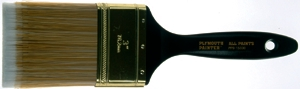 (image for) Paint Brush 1" Gold Poly