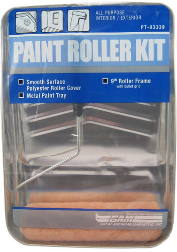 (image for) Roller/Tray Set Metal 3-Pc