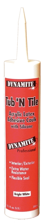 (image for) Caulk Tub/Tile White 5.5 Oz