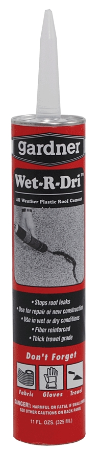 (image for) Roof Cement Wet-R-Dry 10 Oz