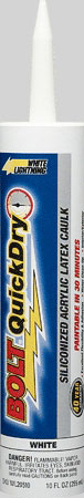 (image for) Caulk 10 Oz Bolt Fast-Dry Wht