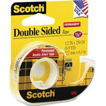 (image for) Tape Double Sided 1/2x250" 3m