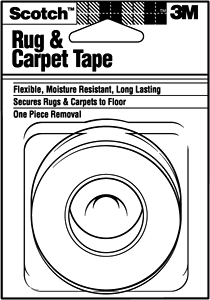 (image for) Carpet Tape 1.25x300" Rug-N