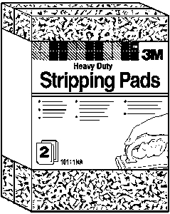 (image for) Stripping Pad Flat Surfaces