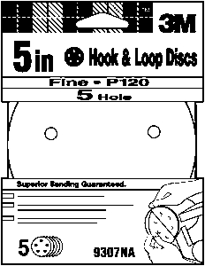 (image for) Sanding Discs: Velcro Backed