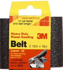 (image for) Sanding Belts: Belts, Heavy Duty
