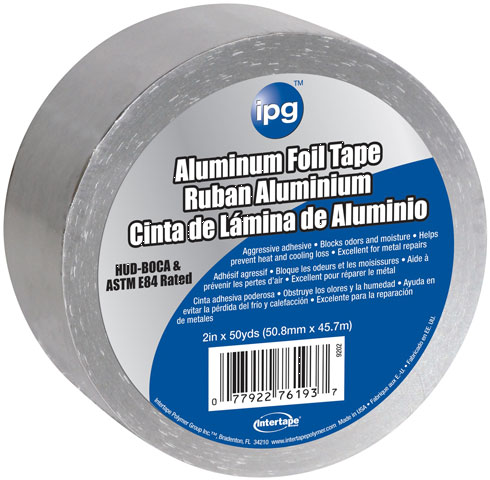 (image for) Tape 2"x10yd Alum Foil
